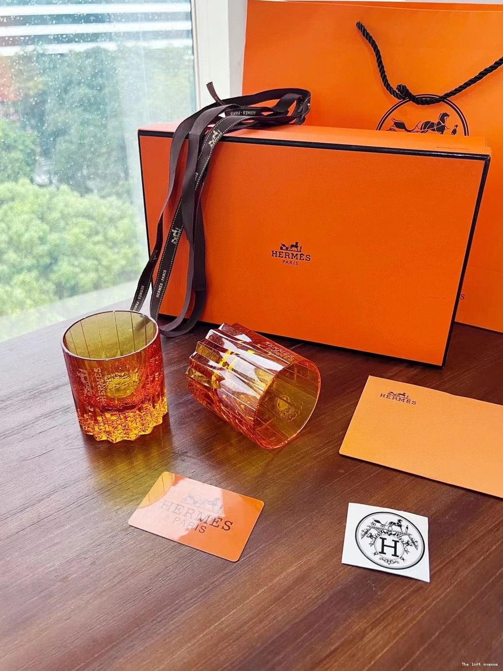 CUPS GLASSWARE HERMES 0730